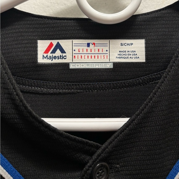 MLB Los Angeles Dodgers Black/Blue Jersey - Seager #5 - Picture 3 of 4